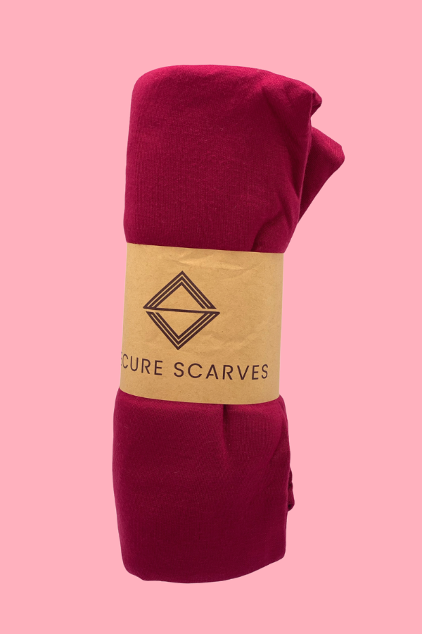 Amai Scarf in Burgundy